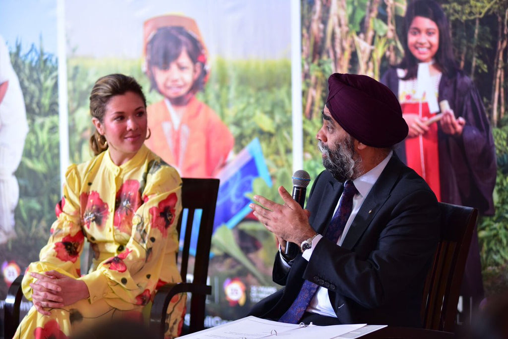 Sophie Trudeau in Aleks Susak, Canada State Visit to India 2018